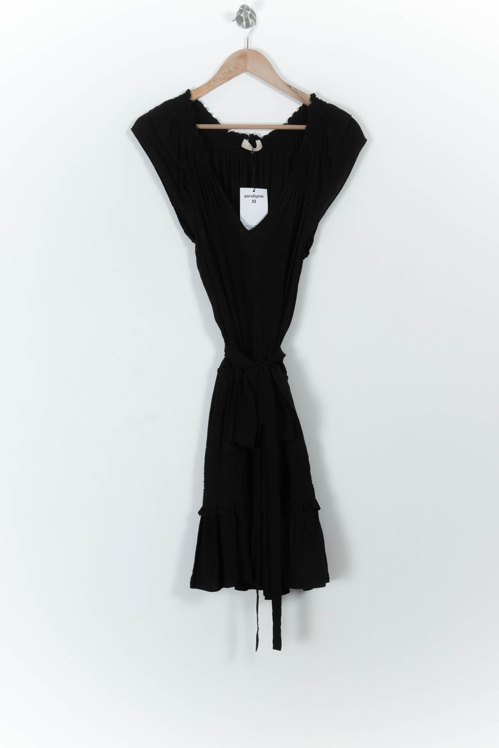 Robe Courte Noire - Taille M/38 de la marque ba&sh | PARAD68180 - Vendu par Paradigme - Image 2
