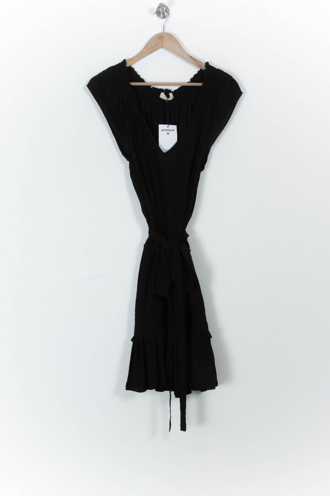 Robe Courte Noire - Taille M/38 de la marque ba&sh | PARAD68180 - Vendu par Paradigme - Image 2