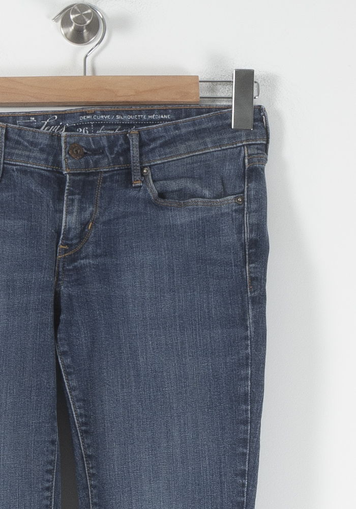 Jean Bootcut Bleu - Taille S/36 de la marque Levi's | PARAD68185 - Vendu par Paradigme - Image 3