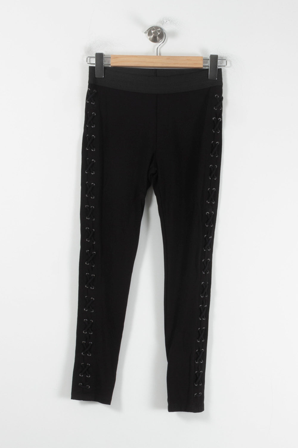 Legging Noir - Taille M/38 de la marque The Kooples | PARAD68192 - Vendu par Paradigme - Image 2