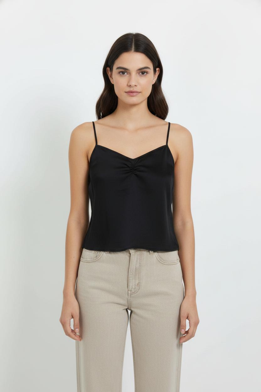 Débardeur Noir - Taille L/40 de la marque Maje | PARAD68204 - Vendu par Paradigme - Image 1