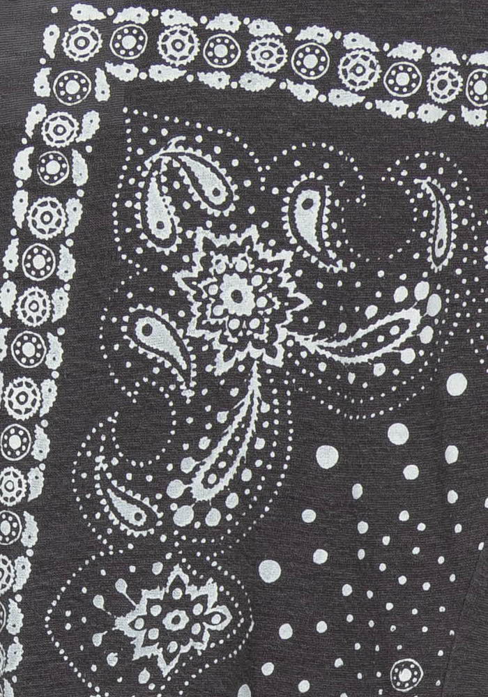 Tee-shirt Gris et Blanc - Taille S/36 de la marque Sandro | PARAD68223 - Vendu par Paradigme - Image 3