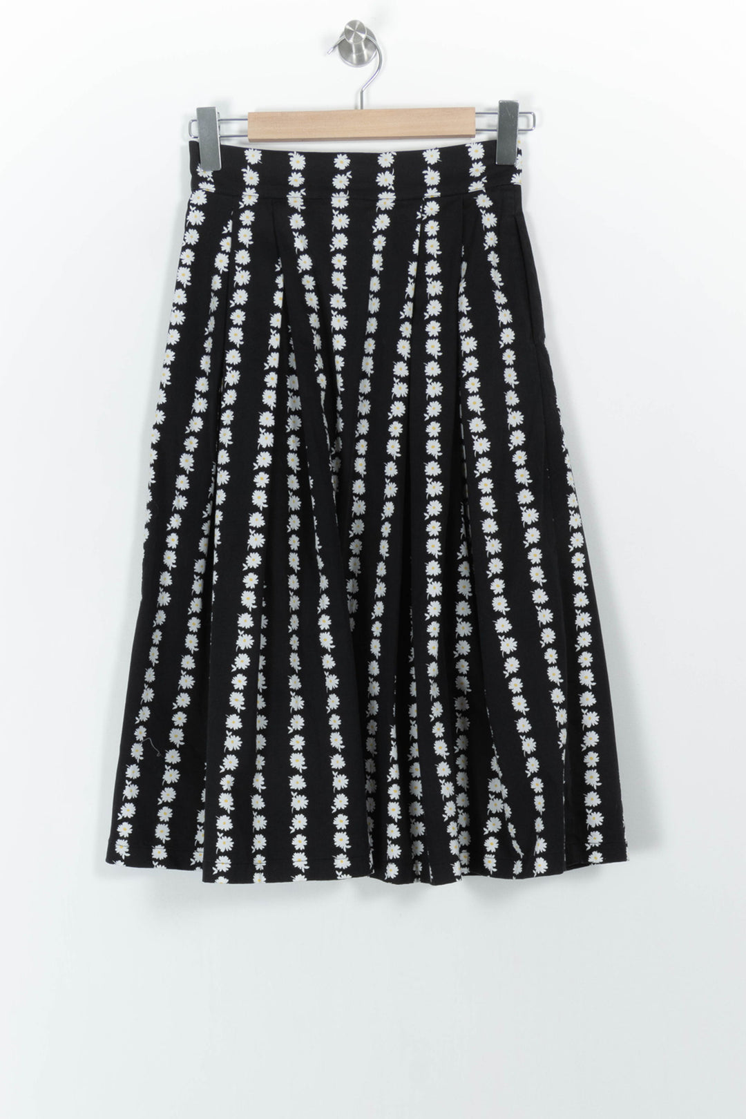 Jupe Plissée Noire et Blanche - Taille S/36 de la marque Maje | PARAD68224 - Vendu par Paradigme - Image 4