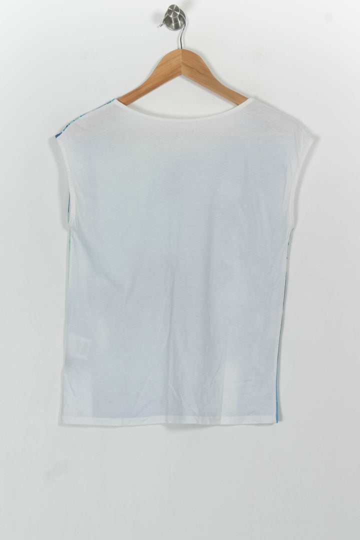 Tee-shirt Bleu et Vert - Taille S/36 de la marque Maison 123 | PARAD68250 - Vendu par Paradigme - Image 4