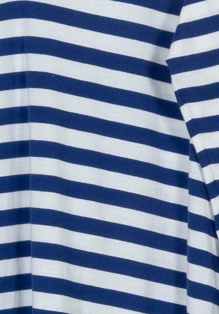 Robe Courte Bleue et Blanche - Taille M/38 de la marque Agnès b. | PARAD68274 - Vendu par Paradigme - Image 3