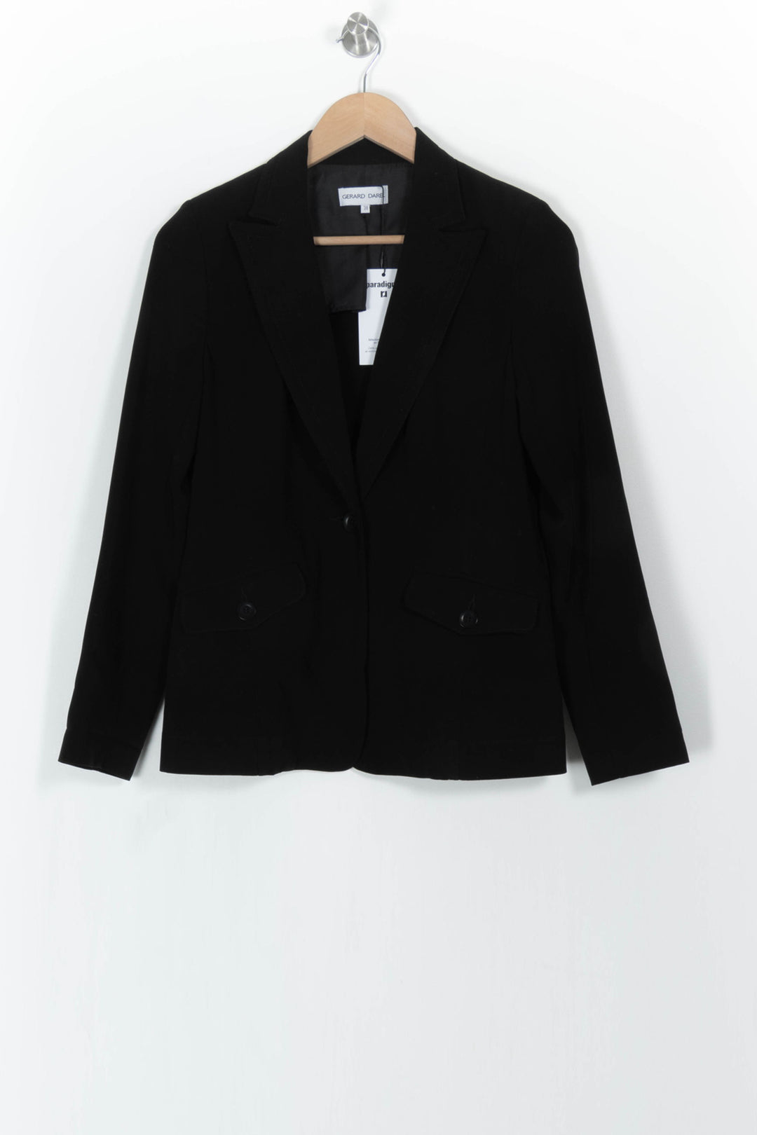 Blazer Noir - Taille M/38 de la marque Gerard Darel | PARAD68288 - Vendu par Paradigme - Image 2