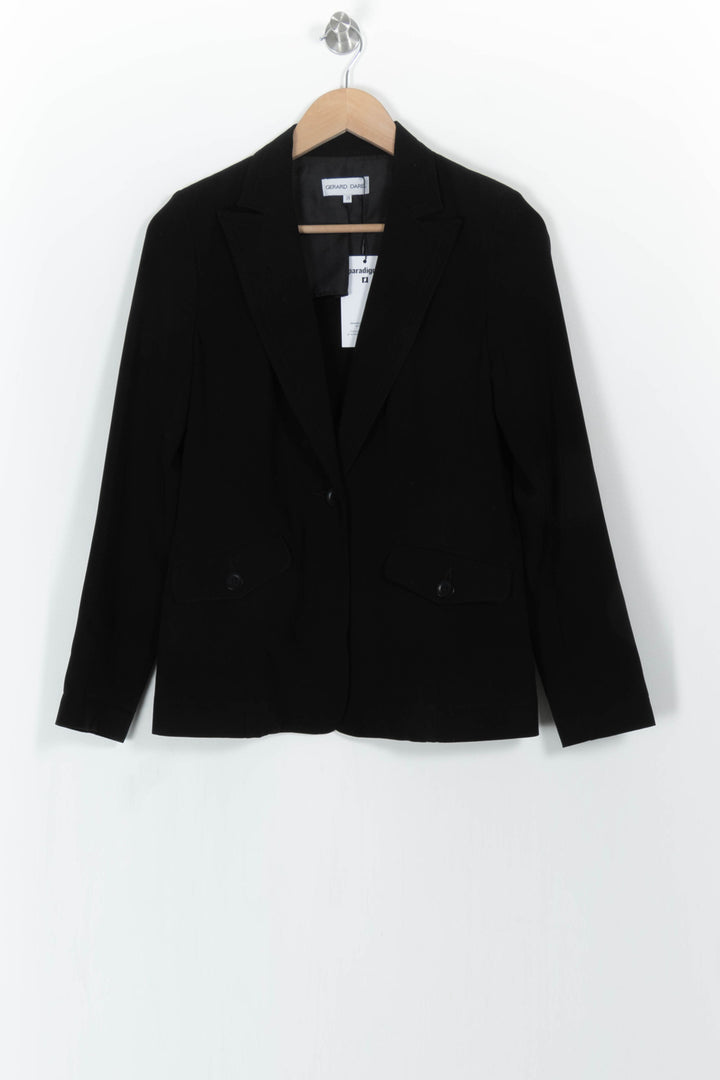Blazer Noir - Taille M/38 de la marque Gerard Darel | PARAD68288 - Vendu par Paradigme - Image 2