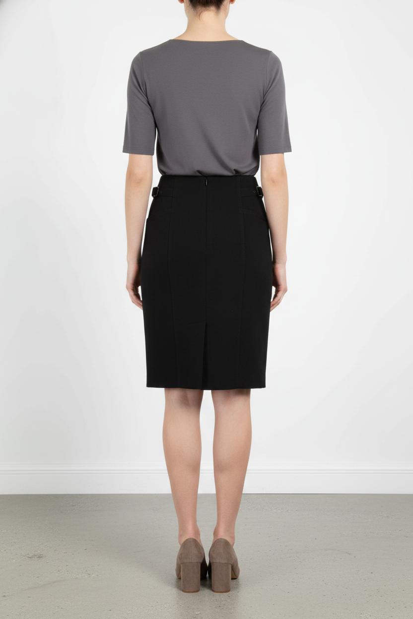 Jupe Crayon Noire - Taille M/38 de la marque Gerard Darel | PARAD68296 - Vendu par Paradigme - Image 1