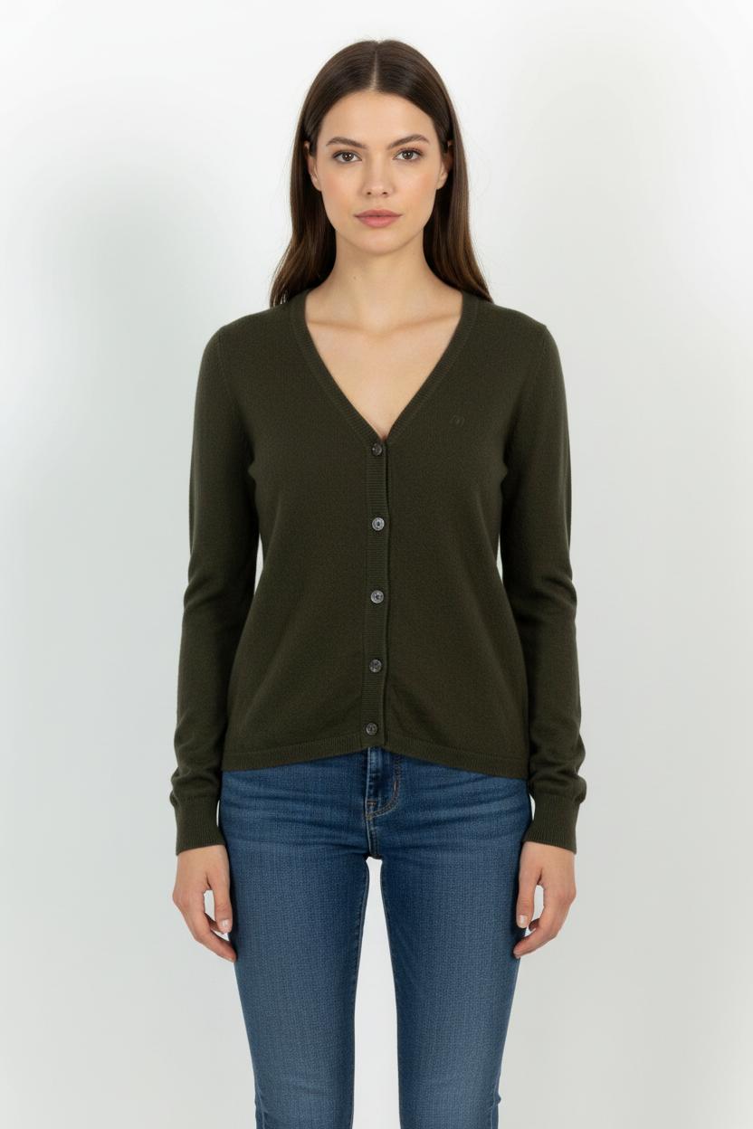 Cardigan Vert - Taille M/38 de la marque Paul & Joe | PARAD68300 - Vendu par Paradigme - Image 1