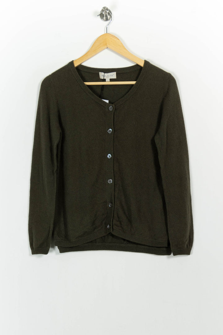 Cardigan Vert - Taille M/38 de la marque Paul & Joe | PARAD68300 - Vendu par Paradigme - Image 2