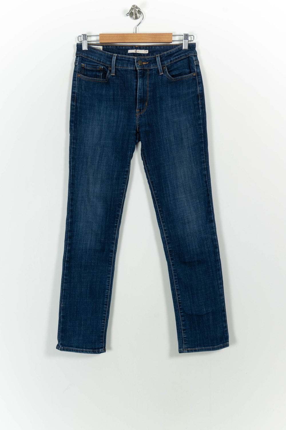 Jean Slim Bleu - Taille L/40 de la marque Levi's | PARAD68303 - Vendu par Paradigme - Image 2