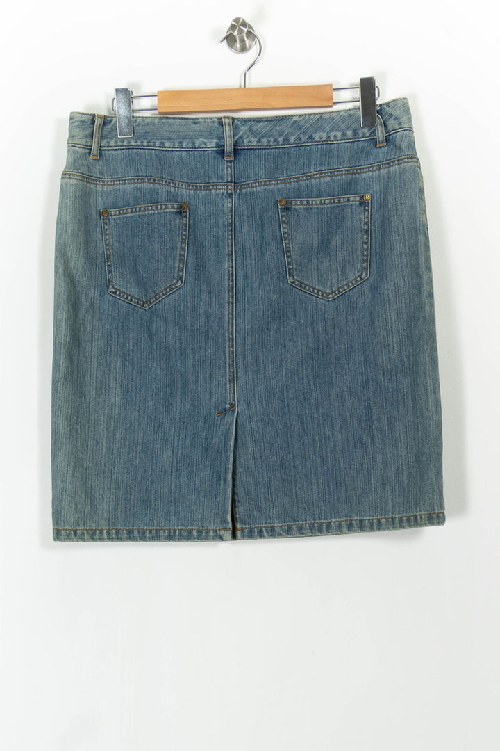 Jupe en Jean Bleue - Taille XXL/44 de la marque Gerard Darel | PARAD68306 - Vendu par Paradigme - Image 4