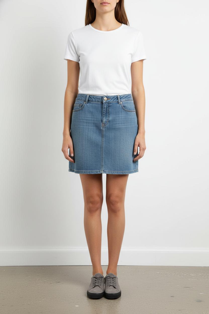 Jupe en Jean Bleue - Taille XXL/44 de la marque Gerard Darel | PARAD68306 - Vendu par Paradigme - Image 1