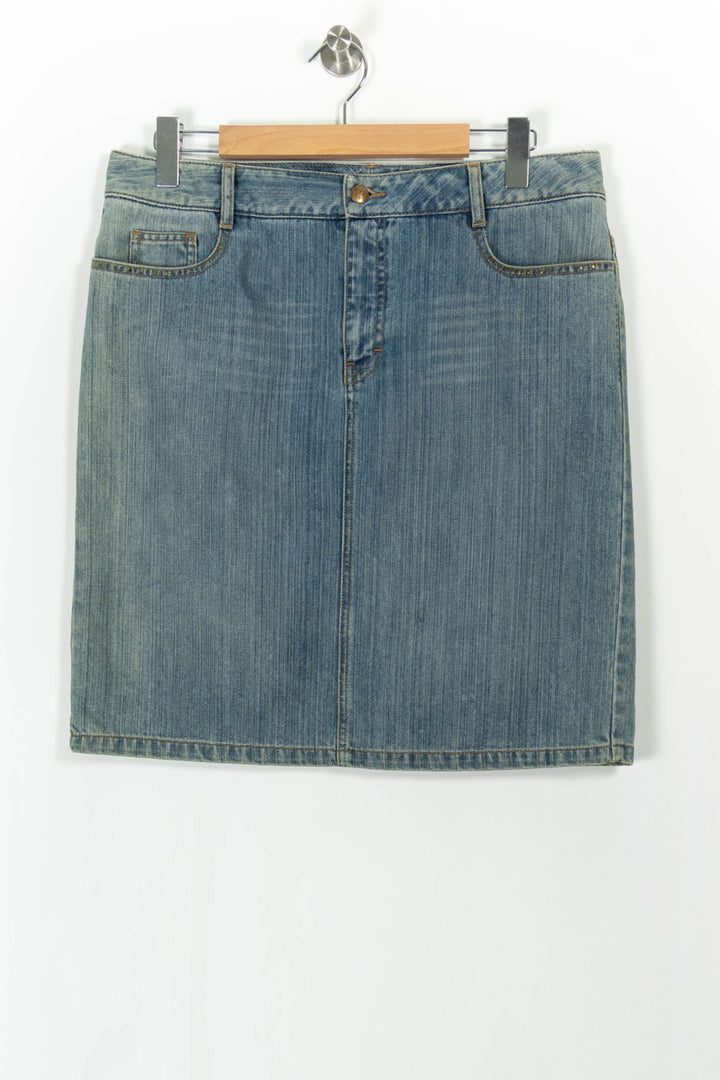 Jupe en Jean Bleue - Taille XXL/44 de la marque Gerard Darel | PARAD68306 - Vendu par Paradigme - Image 2