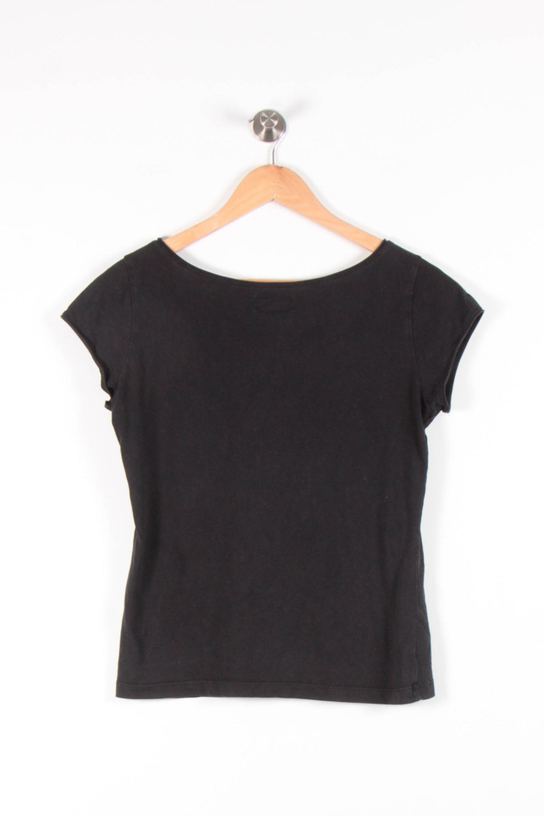 Tee-shirt Noir - Taille S/36 de la marque Agnès b. | PARAD68315 - Vendu par Paradigme - Image 4