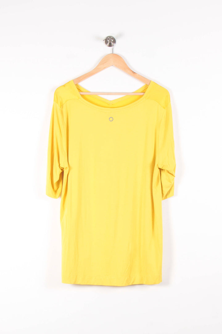 Tunique Jaune - Taille XXL/44 de la marque Marina Rinaldi | PARAD68320 - Vendu par Paradigme - Image 4