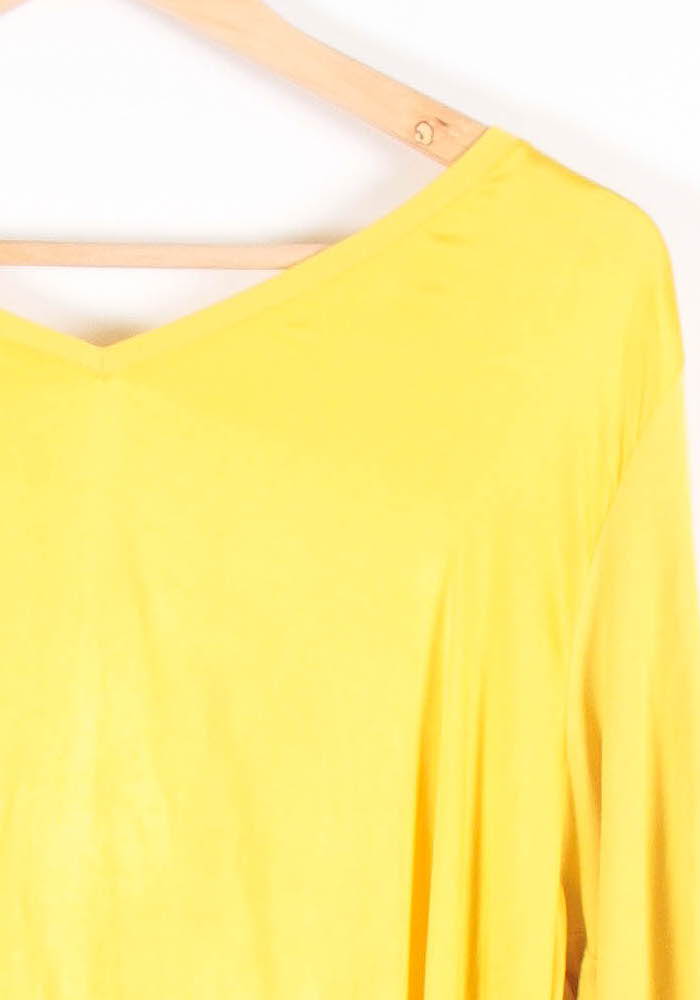 Tunique Jaune - Taille XXL/44 de la marque Marina Rinaldi | PARAD68320 - Vendu par Paradigme - Image 3