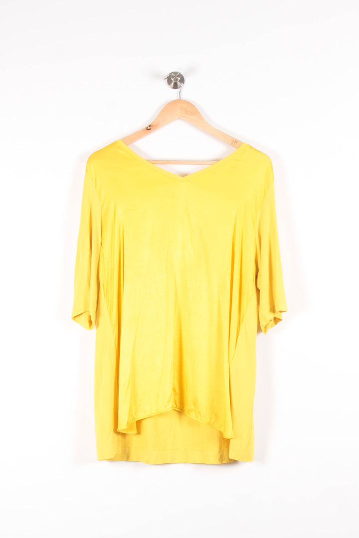Tunique Jaune - Taille XXL/44 de la marque Marina Rinaldi | PARAD68320 - Vendu par Paradigme - Image 2