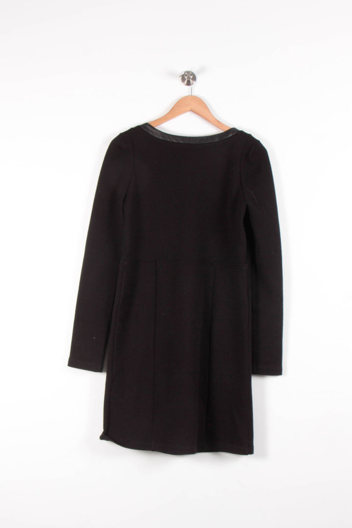 Robe Courte Noire - Taille M/38 de la marque Vanessa Bruno - Athé | PARAD68328 - Vendu par Paradigme - Image 4
