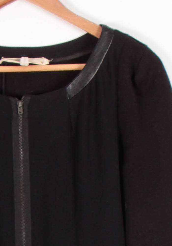 Robe Courte Noire - Taille M/38 de la marque Vanessa Bruno - Athé | PARAD68328 - Vendu par Paradigme - Image 3