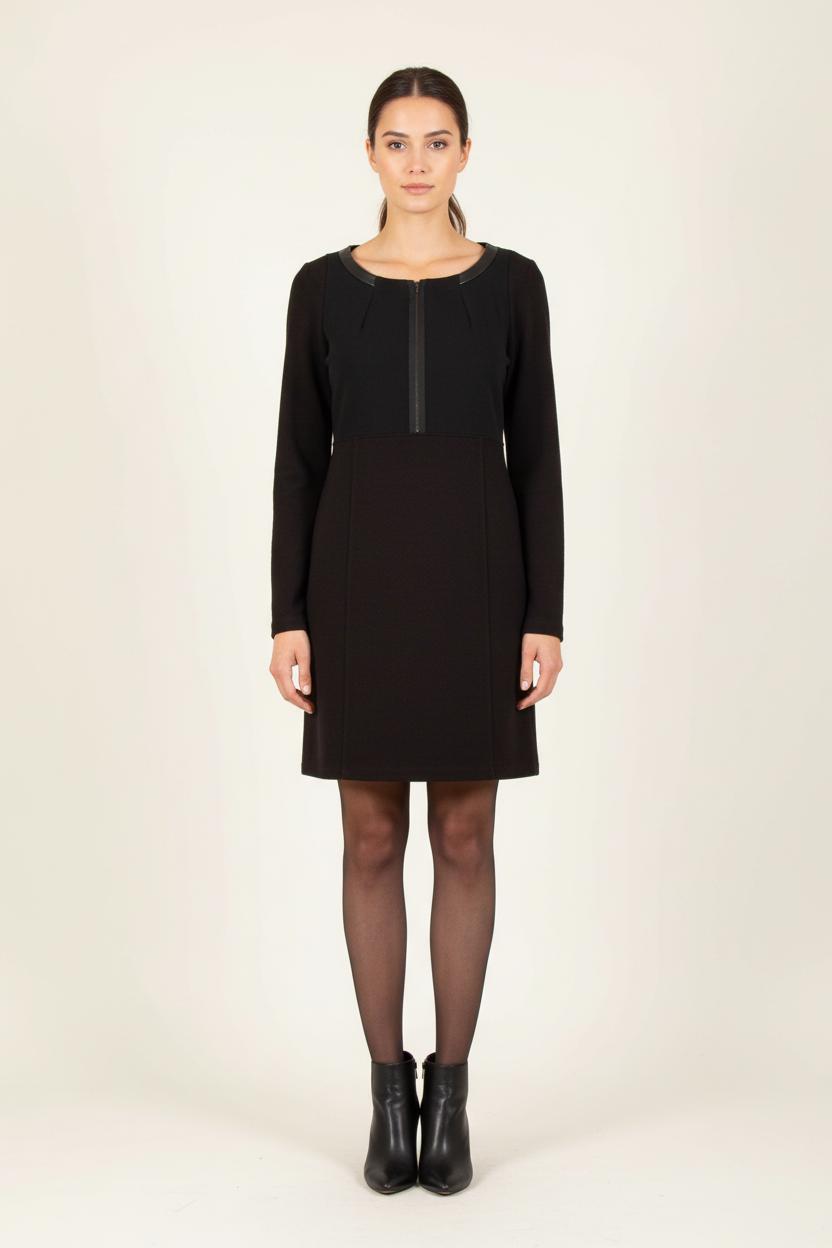 Robe Courte Noire - Taille M/38 de la marque Vanessa Bruno - Athé | PARAD68328 - Vendu par Paradigme - Image 1