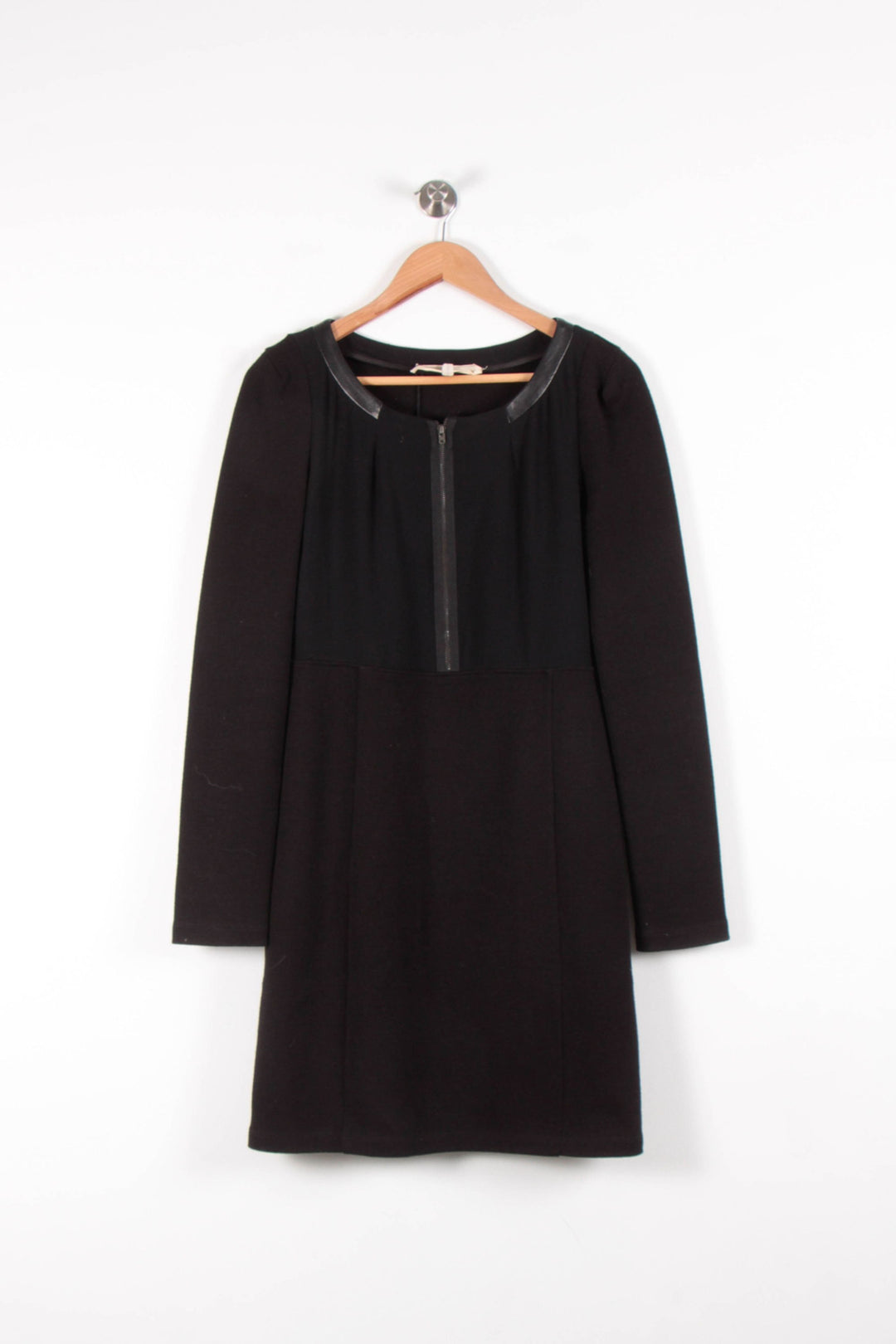 Robe Courte Noire - Taille M/38 de la marque Vanessa Bruno - Athé | PARAD68328 - Vendu par Paradigme - Image 2