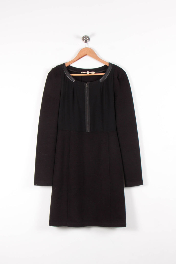 Robe Courte Noire - Taille M/38 de la marque Vanessa Bruno - Athé | PARAD68328 - Vendu par Paradigme - Image 2