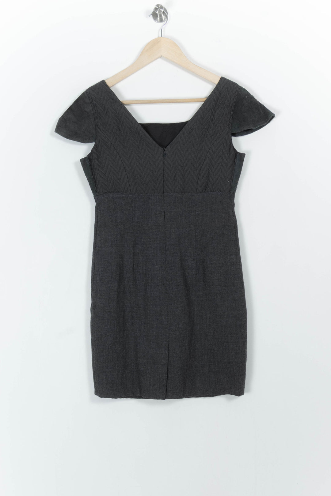 Robe Courte Grise - Taille S/36 de la marque ZAPA | PARAD68329 - Vendu par Paradigme - Image 4
