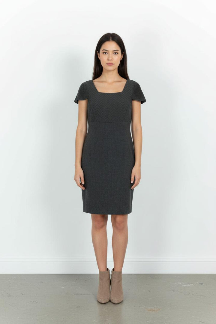 Robe Courte Grise - Taille S/36 de la marque ZAPA | PARAD68329 - Vendu par Paradigme - Image 1