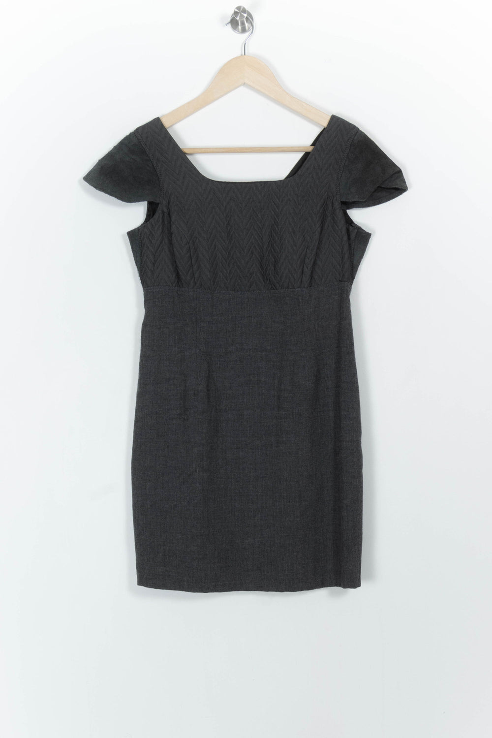 Robe Courte Grise - Taille S/36 de la marque ZAPA | PARAD68329 - Vendu par Paradigme - Image 2