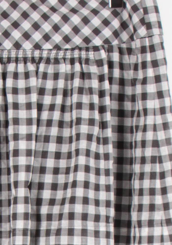 Jupe Courte Grise et Blanche - Taille XL/42 de la marque Comptoir des Cotonniers | PARAD68331 - Vendu par Paradigme - Image 3
