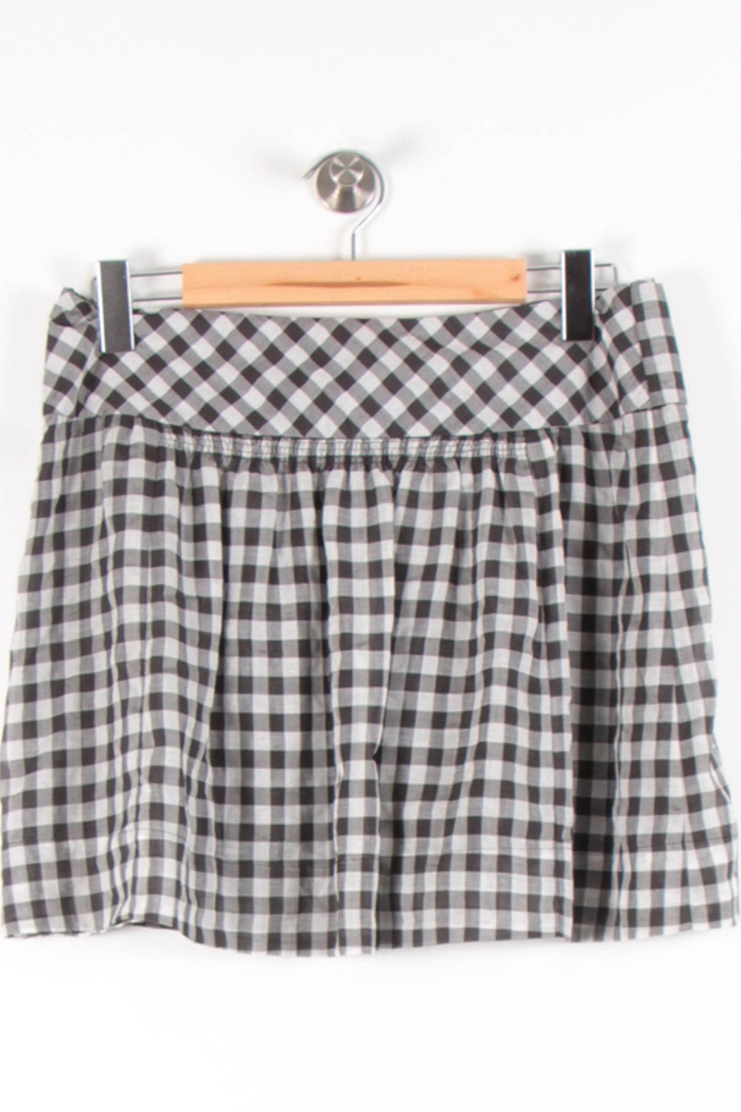 Jupe Courte Grise et Blanche - Taille XL/42 de la marque Comptoir des Cotonniers | PARAD68331 - Vendu par Paradigme - Image 2