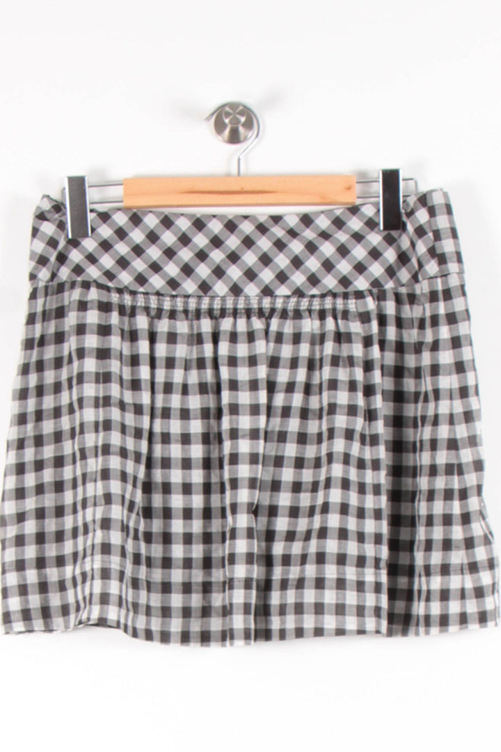 Jupe Courte Grise et Blanche - Taille XL/42 de la marque Comptoir des Cotonniers | PARAD68331 - Vendu par Paradigme - Image 2