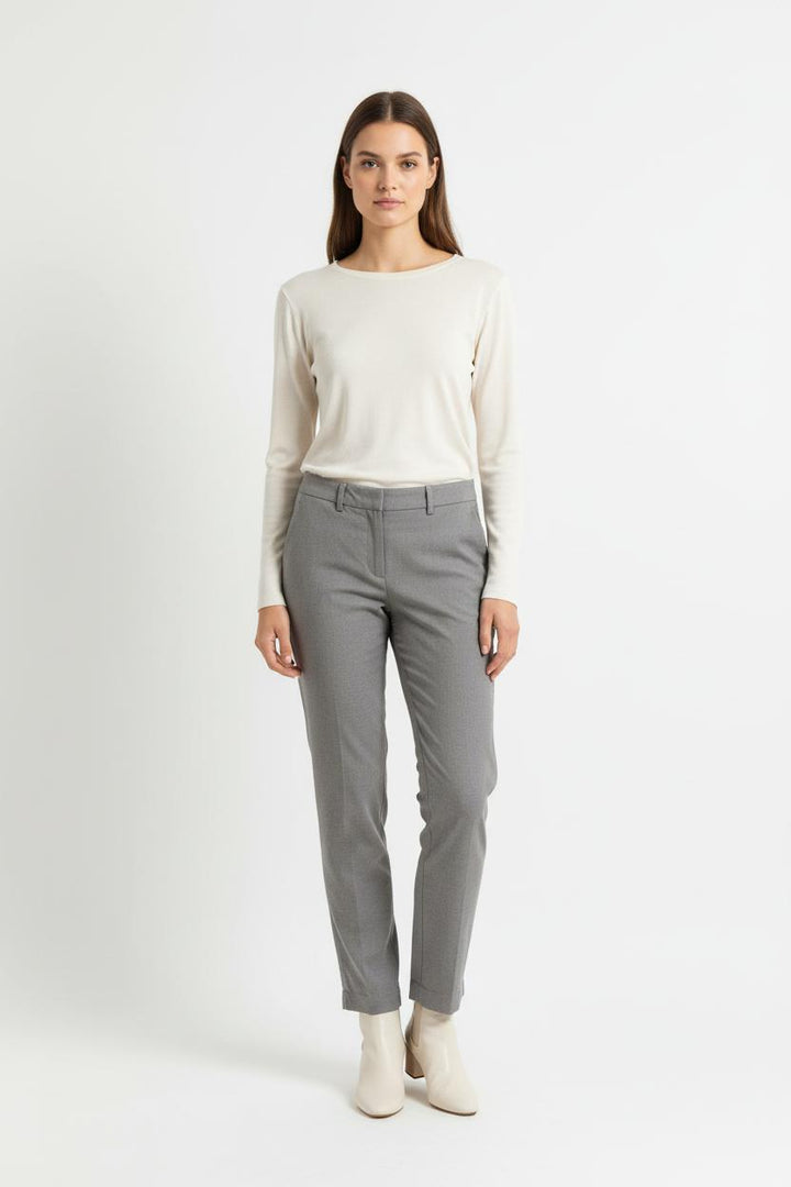 Pantalon Gris - Taille L/40 de la marque Caroll | PARAD68333 - Vendu par Paradigme - Image 1