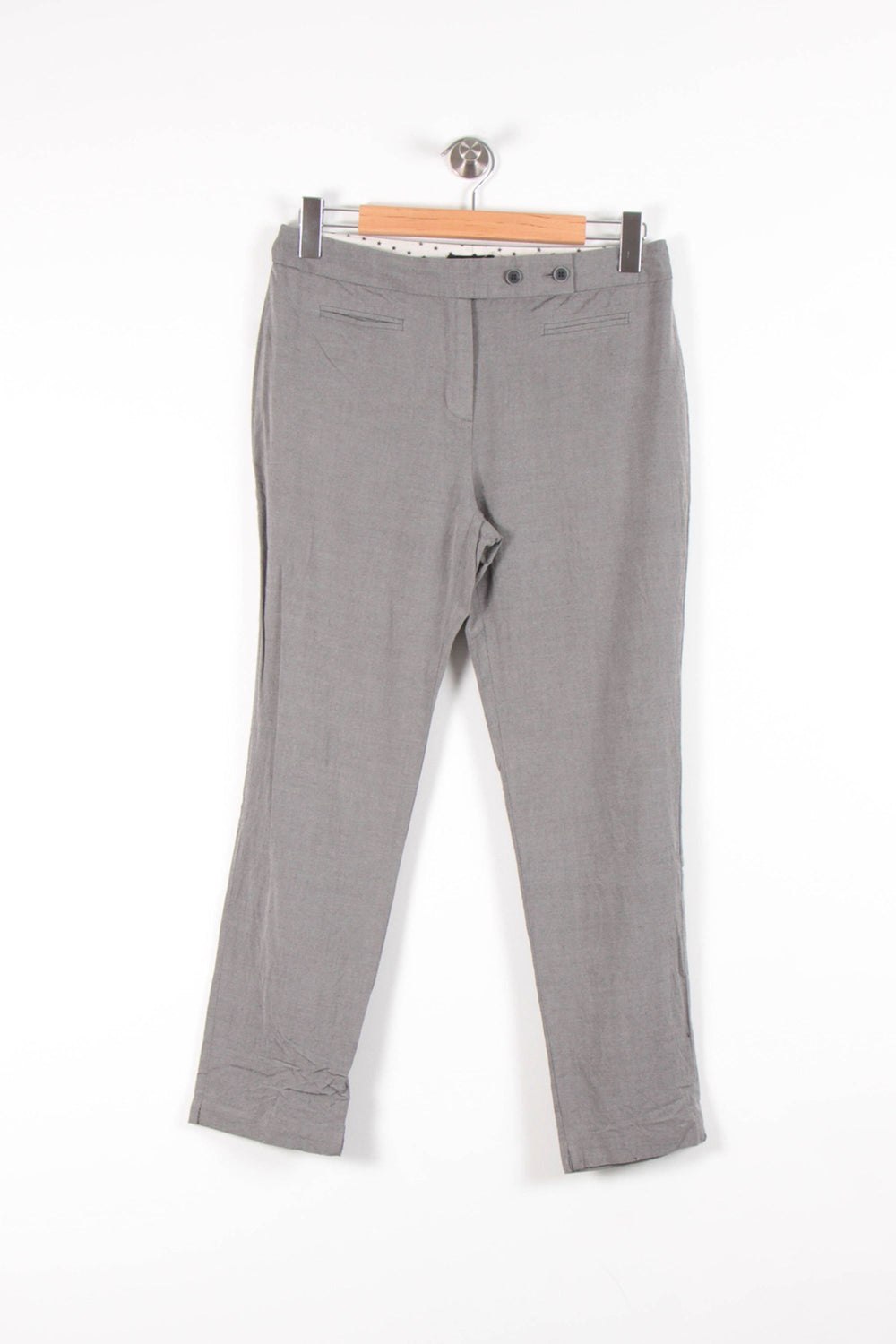 Pantalon Gris - Taille L/40 de la marque Caroll | PARAD68333 - Vendu par Paradigme - Image 2