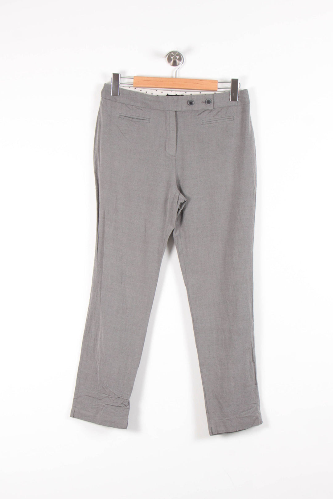 Pantalon Gris - Taille L/40 de la marque Caroll | PARAD68333 - Vendu par Paradigme - Image 2
