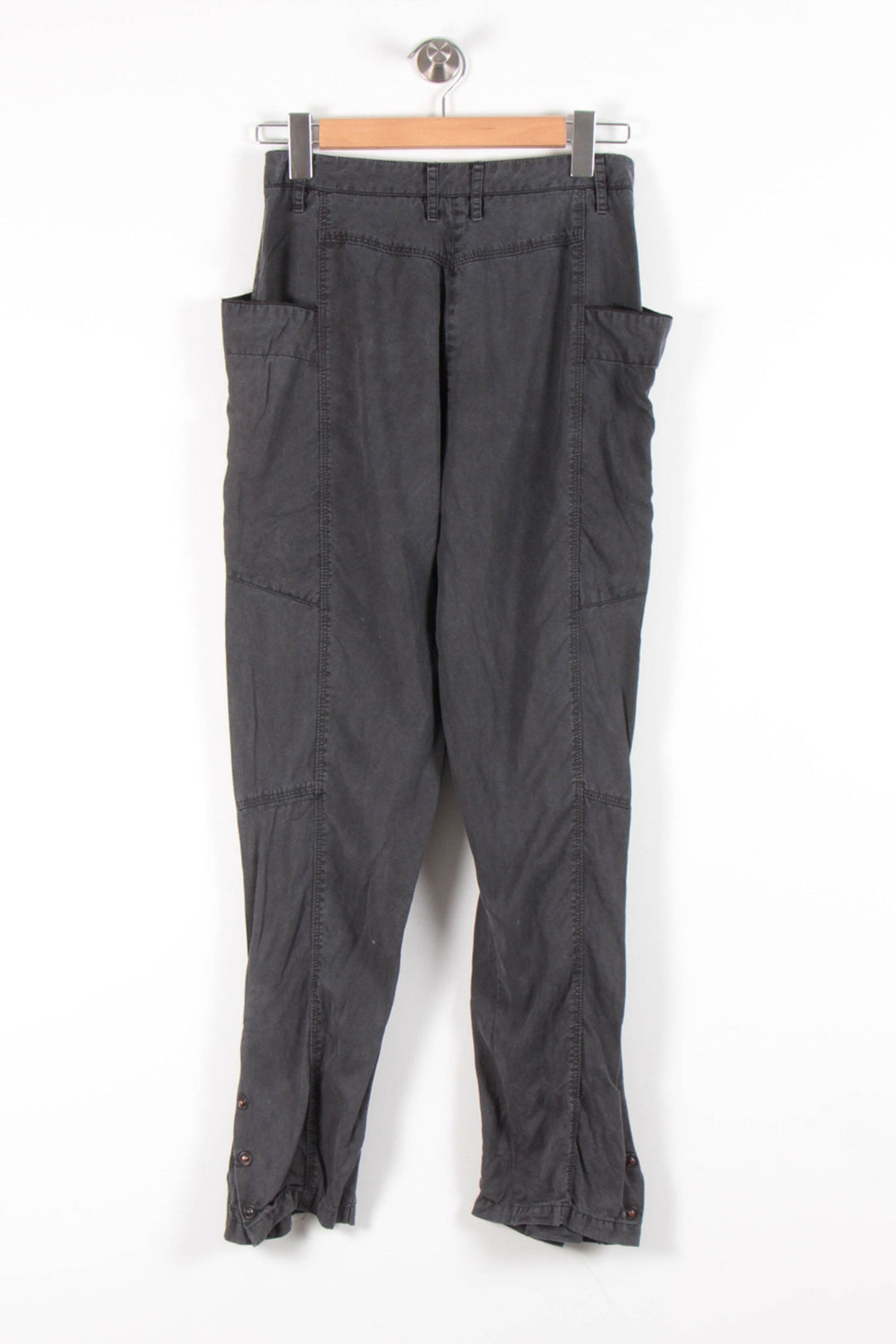 Pantalon Gris - Taille L/40 de la marque Sandro | PARAD68334 - Vendu par Paradigme - Image 4