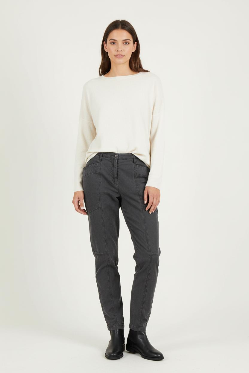 Pantalon Gris - Taille L/40 de la marque Sandro | PARAD68334 - Vendu par Paradigme - Image 1