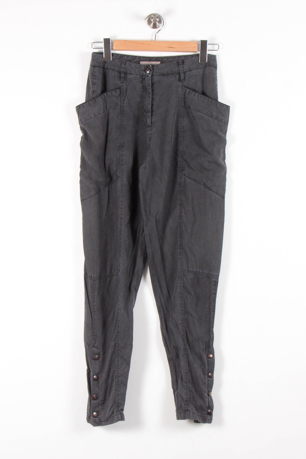 Pantalon Gris - Taille L/40 de la marque Sandro | PARAD68334 - Vendu par Paradigme - Image 2