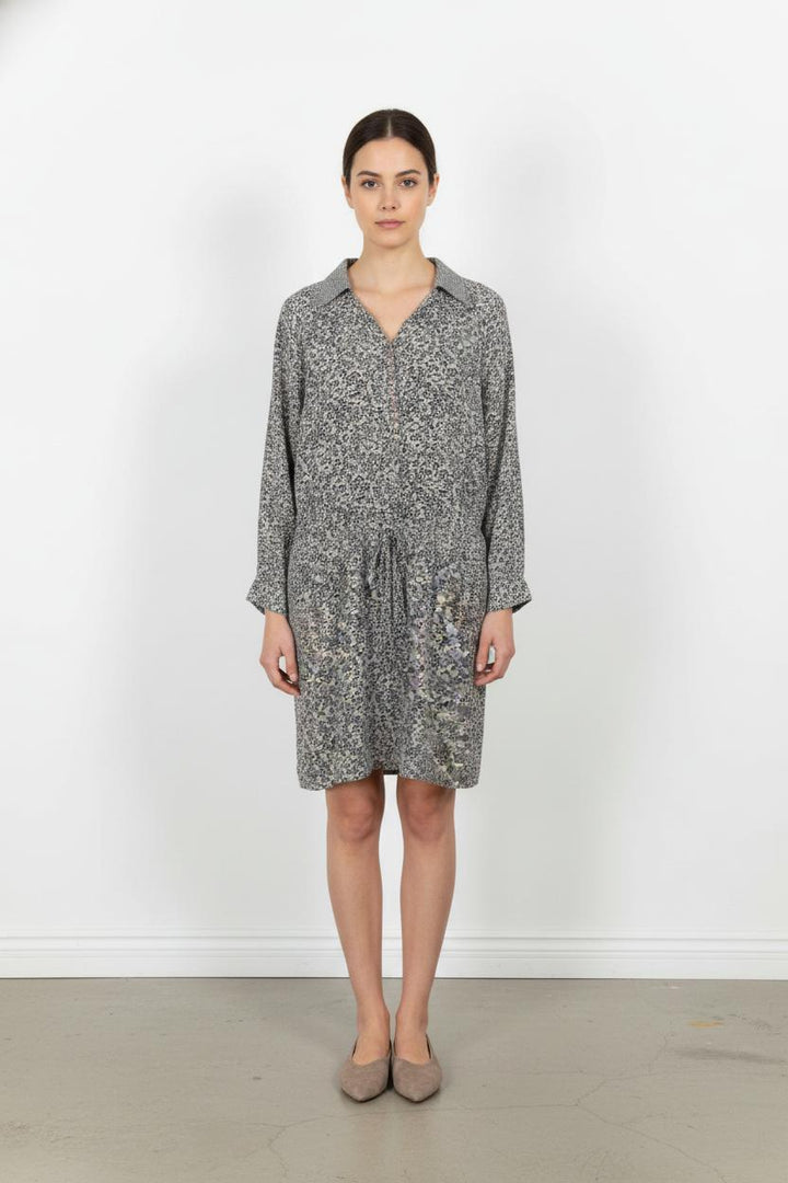 Robe Chemise Grise - Taille XL/42 de la marque Stella Forest | PARAD68342 - Vendu par Paradigme - Image 1