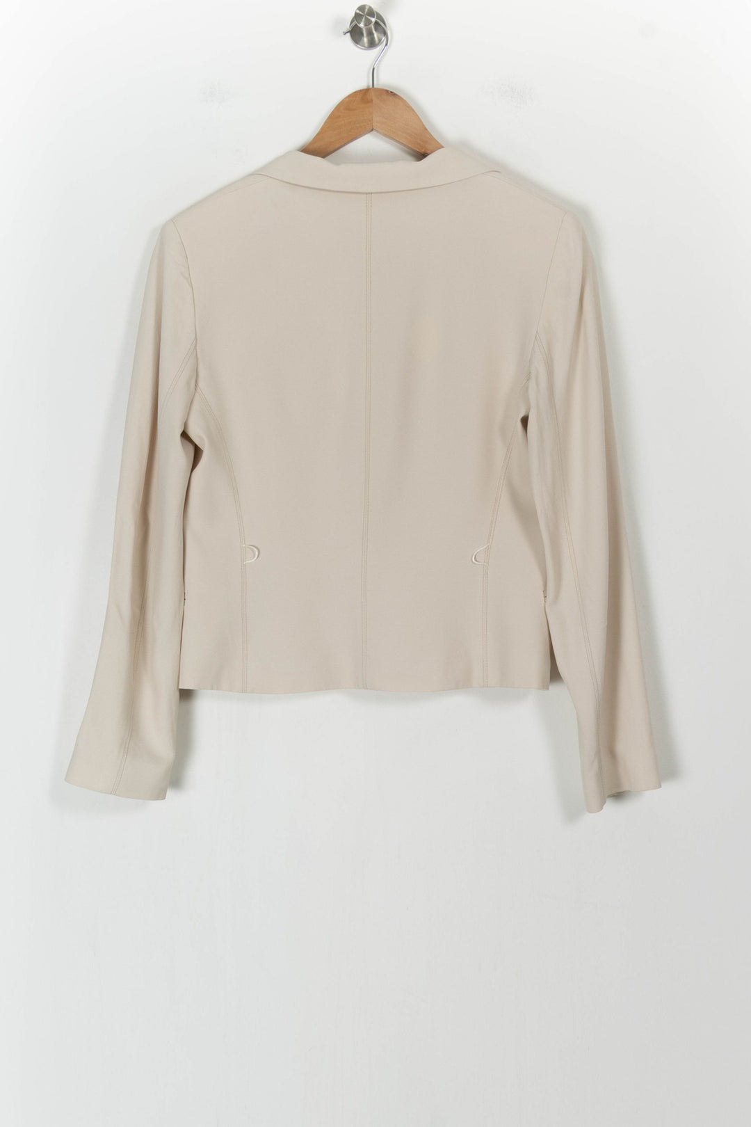 Veste Beige - Taille L/40 de la marque Tara Jarmon | PARAD68345 - Vendu par Paradigme - Image 4