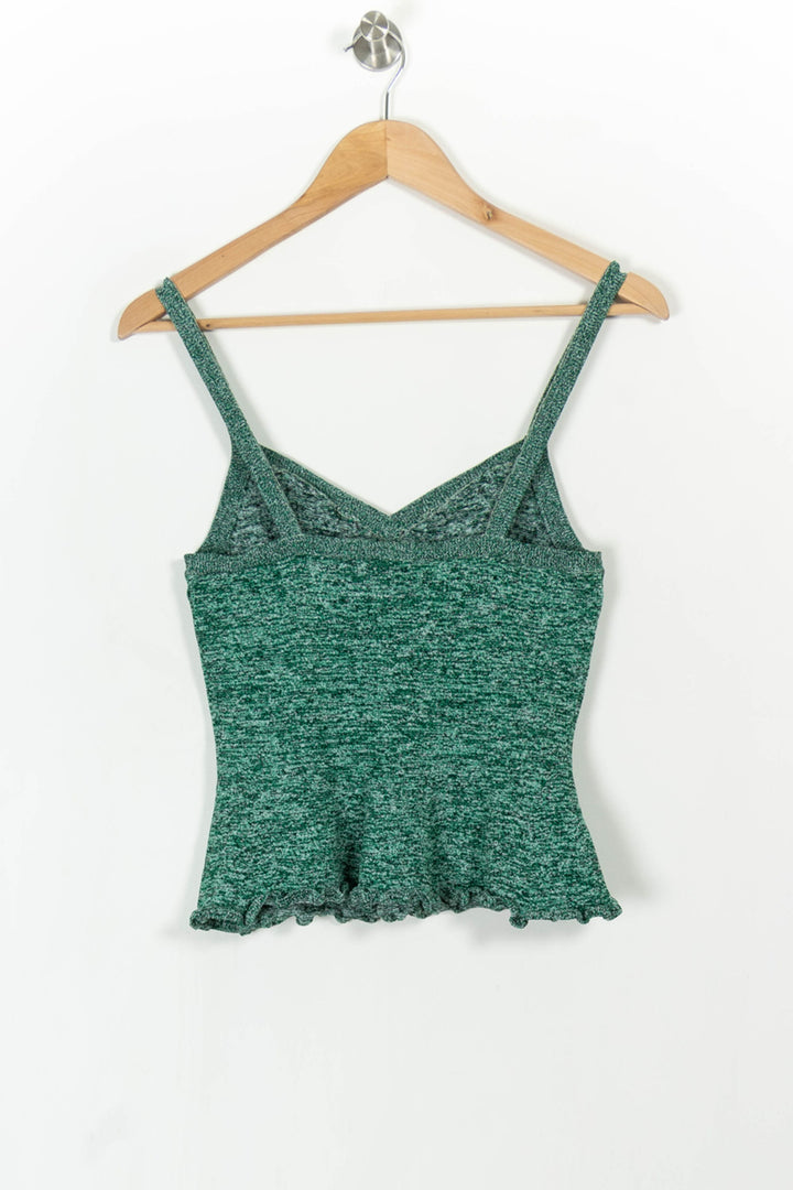Débardeur Vert - Taille S/36 de la marque Claudie Pierlot | PARAD68360 - Vendu par Paradigme - Image 4