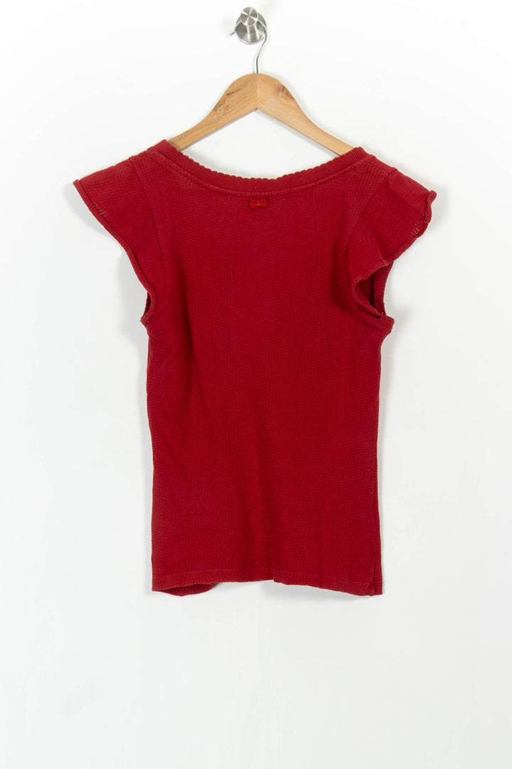 Débardeur Bordeaux - Taille S/36 de la marque Claudie Pierlot | PARAD68361 - Vendu par Paradigme - Image 4