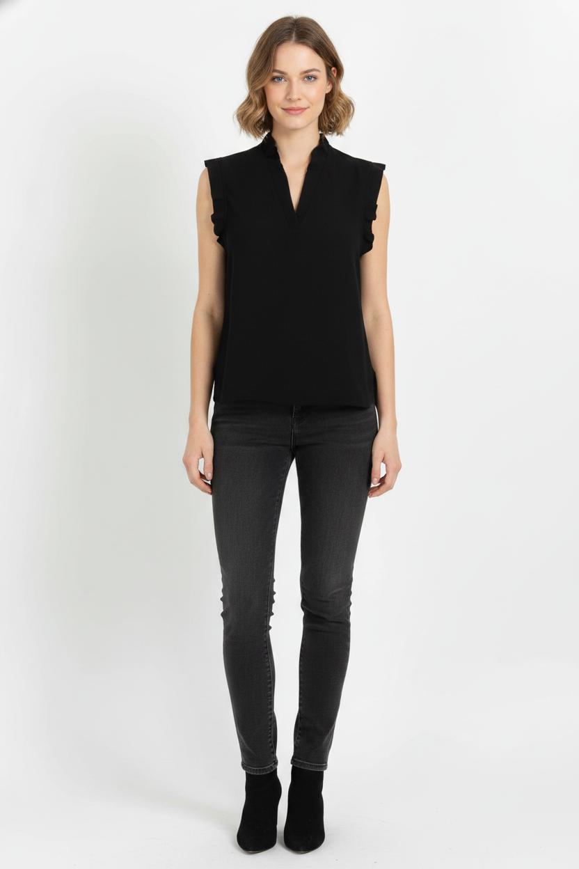 Blouse Noire - Taille S/36 de la marque Maje | PARAD68365 - Vendu par Paradigme - Image 1