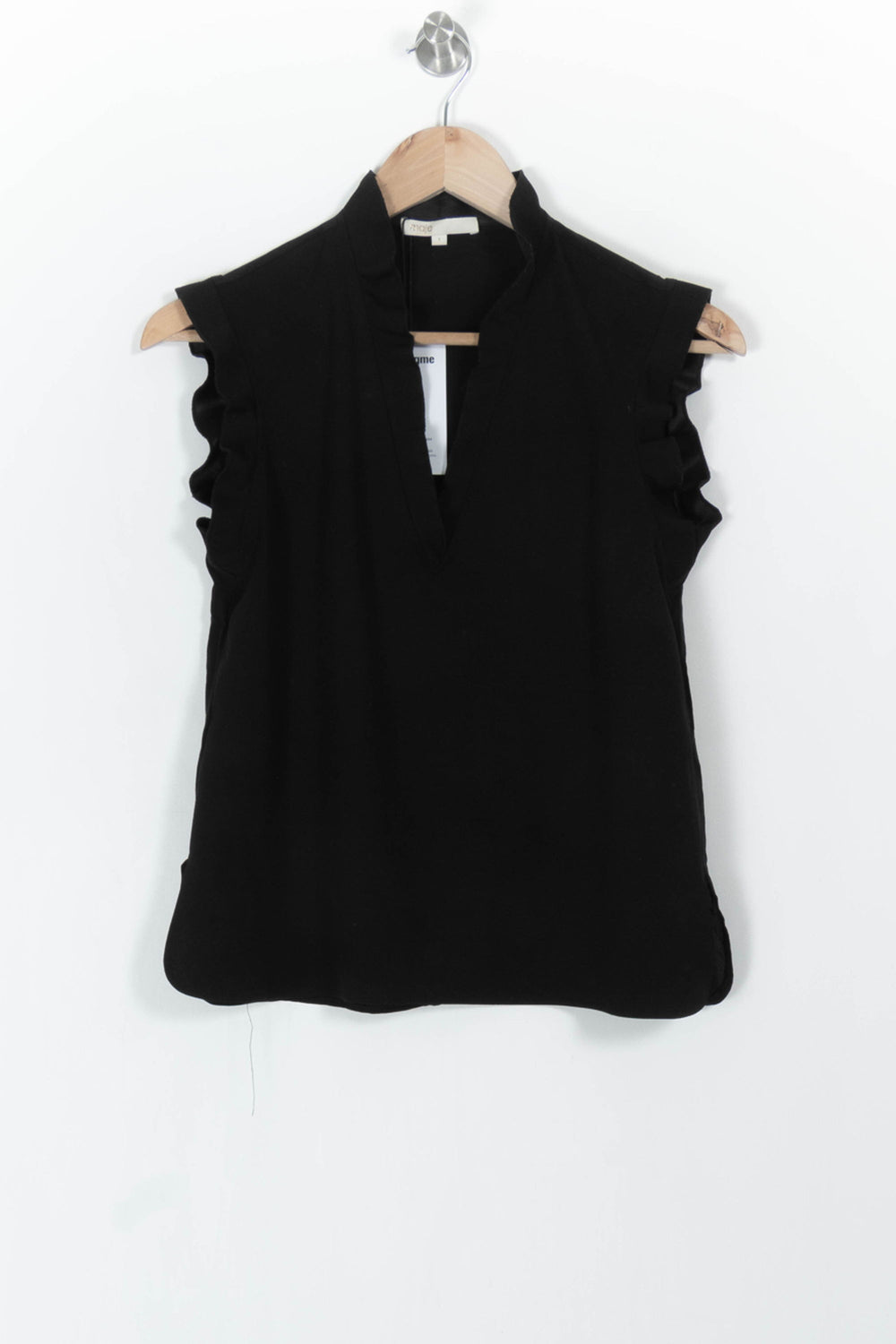 Blouse Noire - Taille S/36 de la marque Maje | PARAD68365 - Vendu par Paradigme - Image 2