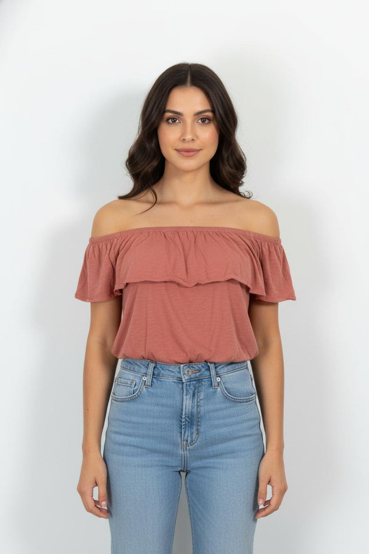 Top Rouge - Taille XS/34 de la marque ba&sh | PARAD68367 - Vendu par Paradigme - Image 1