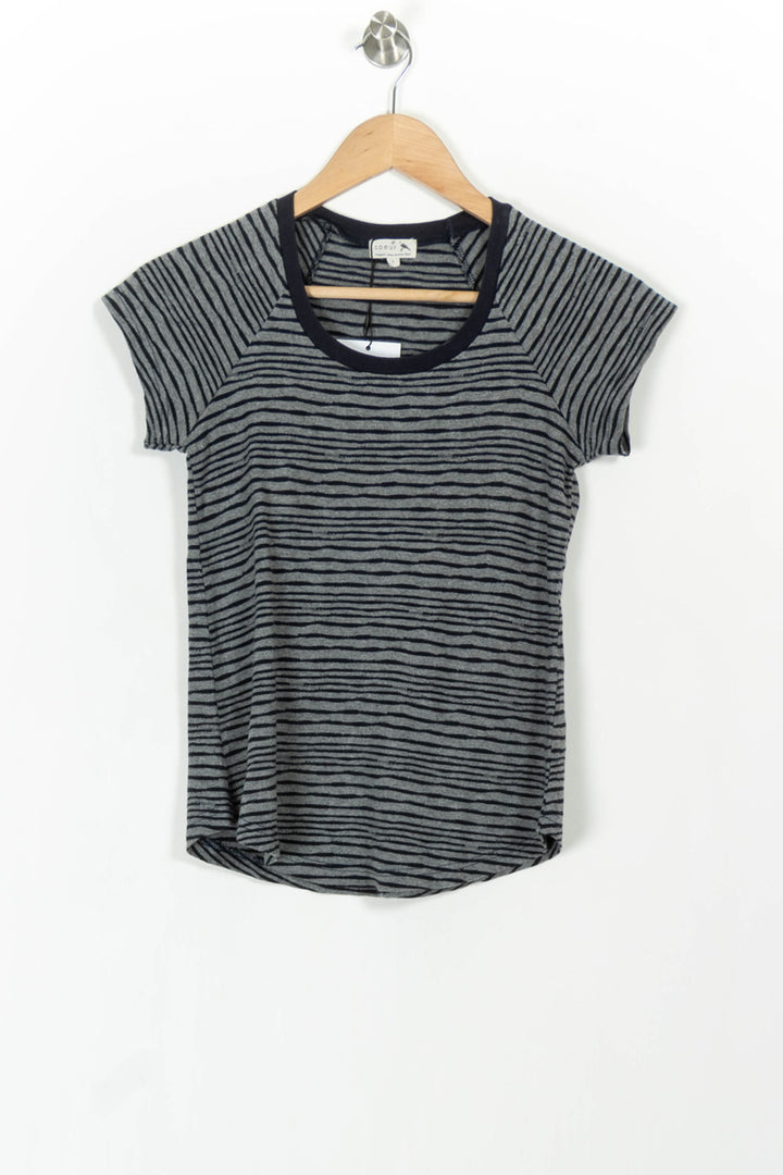 T-shirt Bleu et Gris - Taille S/36 de la marque Soeur | PARAD68372 - Vendu par Paradigme - Image 2