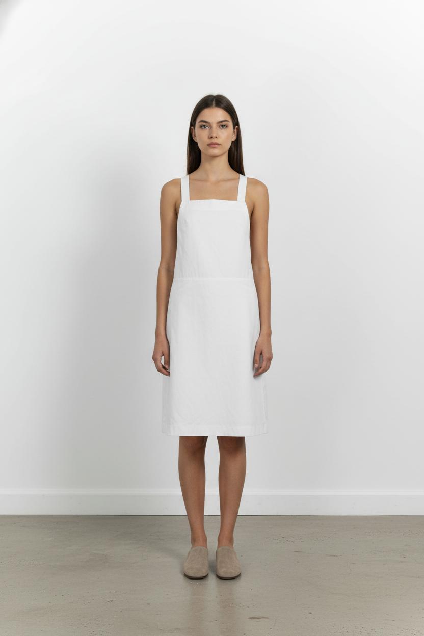 Robe Trapèze Blanche - Taille L/40 de la marque Tara Jarmon | PARAD68378 - Vendu par Paradigme - Image 1