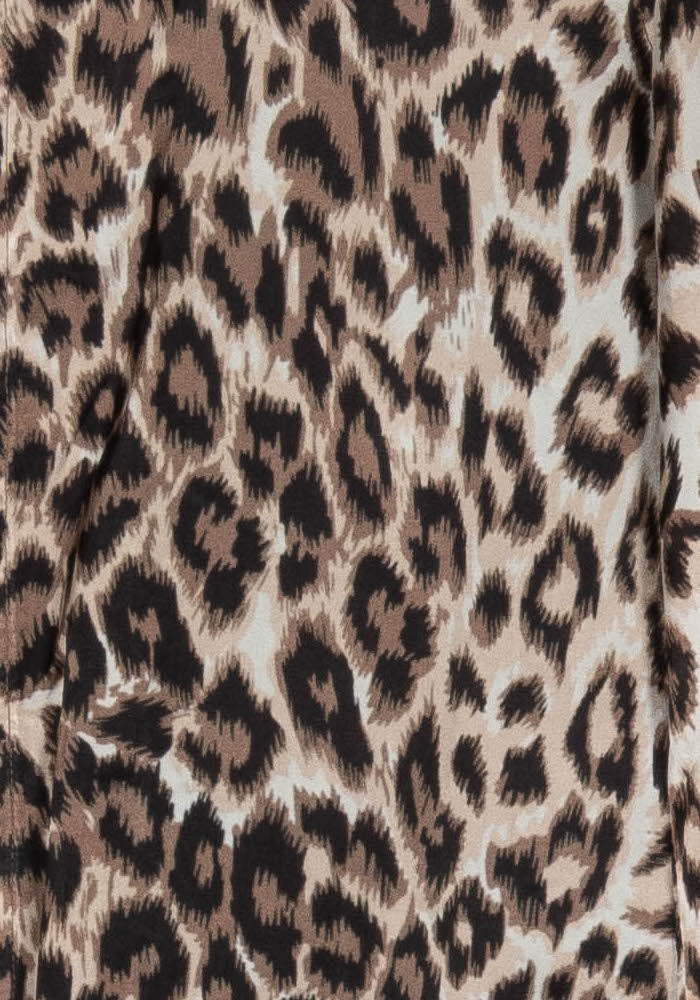 Blouson Léopard Marron et Noir - Taille S/36 de la marque Notshy Cashmere | PARAD68382 - Vendu par Paradigme - Image 3
