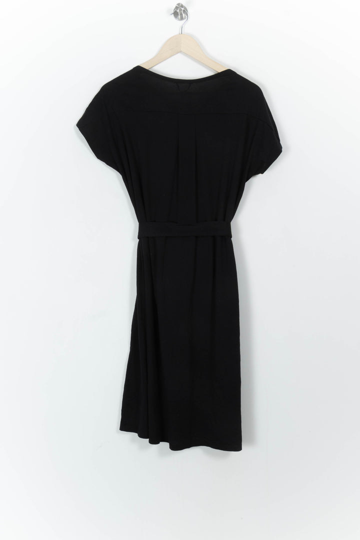 Robe Midi Noire - Taille L/40 de la marque A.P.C. | PARAD68400 - Vendu par Paradigme - Image 4